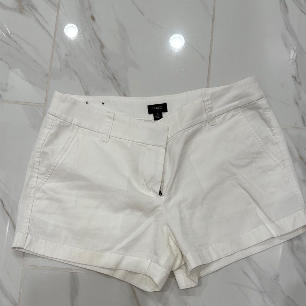 J. Crew Women's White Shorts